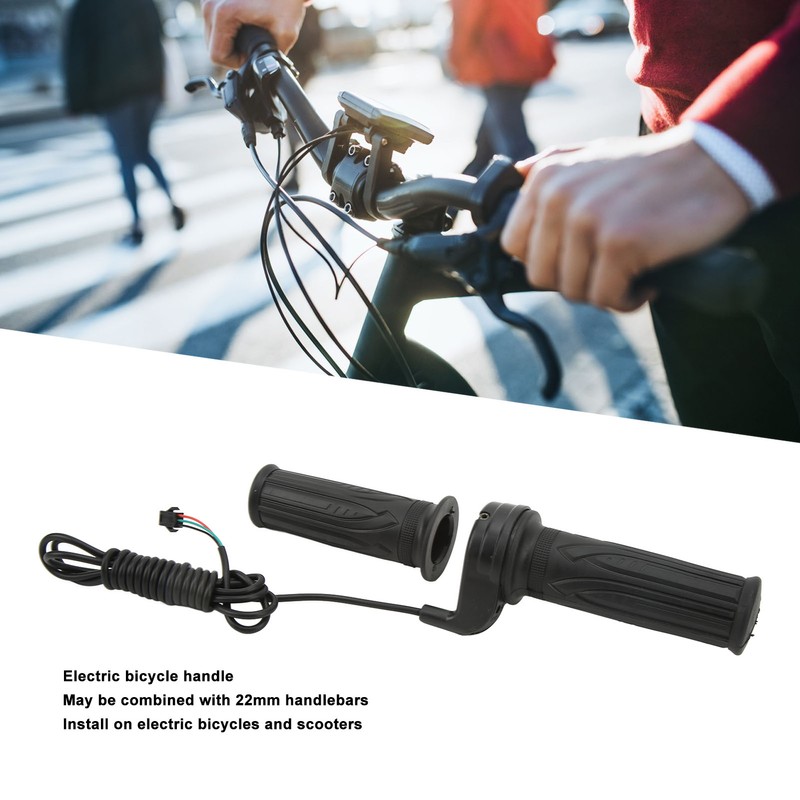 Electric Bike Handle Universal Full Twist Throttle Bike Handle Grip