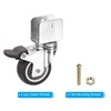 PATIKIL 4pcs 50mm Swivel Caster Wheels 20mm U-B with Racket