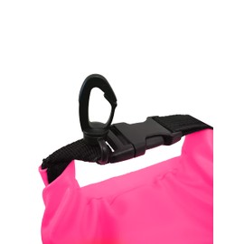 Waterproof Bag Backpack Rucksack Rucksack Waterproof Bag Ideal for Trekking Fishing Boating Climbing Surfing (Pink, 2 Litres)