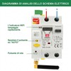 40A Salvavita con riarmo automatico wifi Interruttore differenziale a riarmo