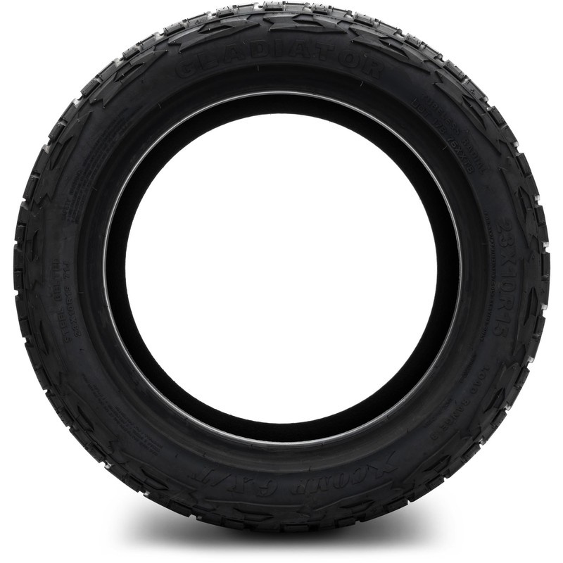 Xcomp Gladiator 23x10-15 DOT Golf Cart Tire Steel Belted -