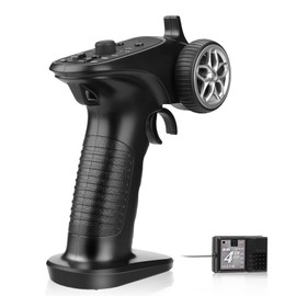 GoolRC GA-4H-TX 4CH 2.4GHz Remote Controller Digital Radio Transmitter with Receiver for 1/8 1/10 1/16 1/32 RC Car Boat