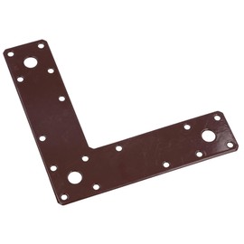 Angle Corner Bracket L-Shape Brace Fastener Plate 150 x 150 x 37mm Joist 2PK