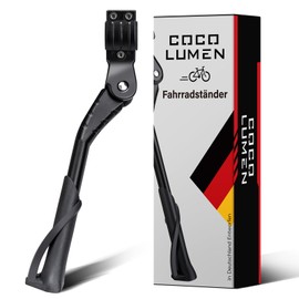 COCOLUMEN Bicycle Stand - 24-28 Inch Height Adjustable - Bicycle Stand Base up to 35 kg Load - Bicycle Centre Stand for E-Bike, Trekking Bike, Montain Bike, City Bike