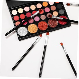 PACKOVE 6Pcs Eyebrow Brush Professional Angled Flat Makeup Tools for Eyebrow Shaping Lightweight Portable for Creating Natural Bold Eyebrows