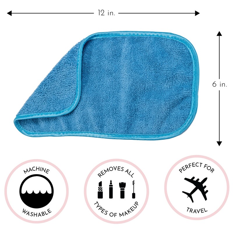 S&T INC. Makeup Remover Wipes for Skin Care, Reusable Makeup