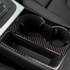 Car Cup Holder Cover Trim, Carbon Car Centre Console Water