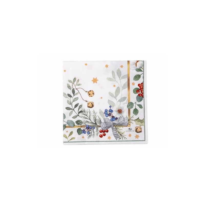 Hutschenreuther Napkins 33 x 33/20 2024 Sweet the Bells Never