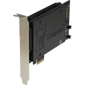 Sedna - PCI Express (PCIe) Dual 2.5 Inch SATA III (6G) SSD Adapter (Short Double Side SSD Version) (with Built in Power Circuit, no Need SATA Power Connector, Best for Mac), SSD/HDD not Included