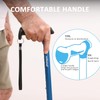 REHAND Walking Cane for Men & Women - Foldable, Adjustable,
