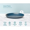 KooK Dinner Plates, Ceramic Round Kitchen Dinnerware Set, Dishwasher &