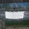 224 LEDs Solar Pendant Light with Moving Sensor, 5 Modes