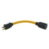 Southwire Generator Adapter Cord - Converts 15A to 20A Receptacle