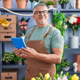 HELLO ACCESSORIES Cross Back Cotton Canvas Tool Apron with Multiple Pockets | Ideal for Workshop, Handyman, and DIY Enthusiasts | Heavy Duty Adjustable Work Apron | Brown Apron For Men (Plain Brown)