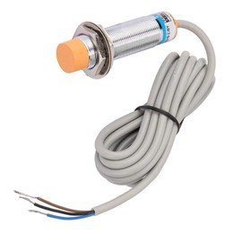 Sensor de proximidad inductivo, 10 mm de distancia 3 hilos PNP Normalmente abierto Sensor de proximidad inductivo Detector de interruptor LJC18A3-B-Z/BY Sensor de proximidad magnético