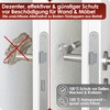 WEIDEBACH® Robust Door Stopper for Any Door Handle, 2 x