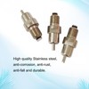 Bonchoice 8Pcs Automatic Rabbit Nipple Waterer Chicken Water Nipples Metal