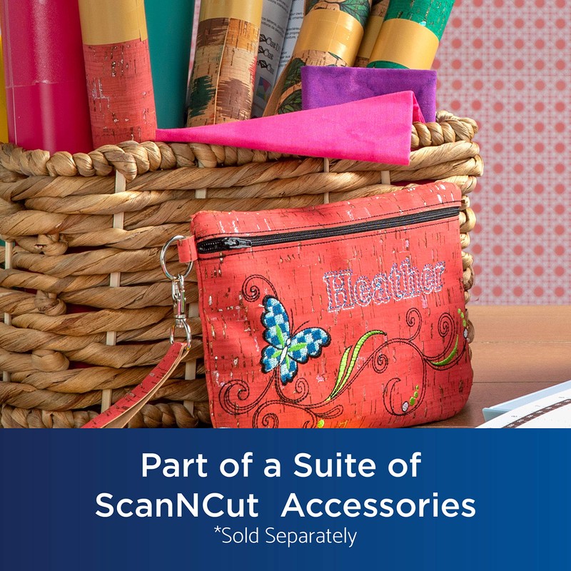 Brother ScanNCut Rolled Cork Fabric Palm Pattern