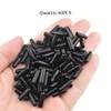 Acoeitl Round Rubber End Tube Bolt Caps Cover Plug Insert
