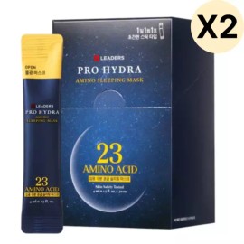 Leaders 리더스 수면팩 슬리핑 마스크 1일1팩 스틱 30입 x2개 Leaders Sleeping Mask 1 Day 1 Pack Stick 30 Pieces x 2