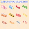 36 PCS Summer Fridays Cupcake Toppers, Cute Pool Party Beach