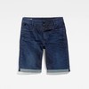 G-STAR RAW Men's D-staq 3D Straight Shorts, Blue (Worn in
