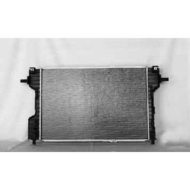 TYC 2761 Compatible with Ford/Mercury 1-Row Plastic Aluminum Replacement Radiator