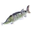 Fishing Lures Bass,Lifelike Multi Jointed 3D Fishing Bait - Floating
