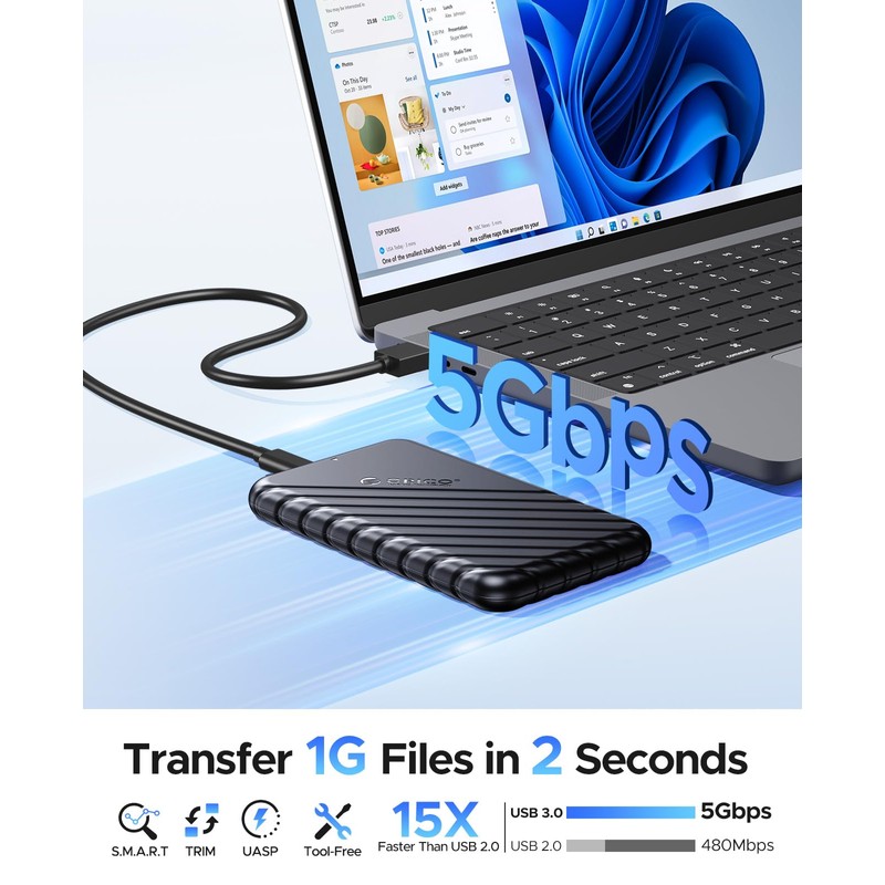 ORICO 2.5 Inch HDD Case USB 3.0 Connection SATA Hard
