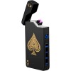 N/A Dual Arc Electric USB Rechargeable Plasma Windproof Flameless Lighter