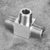 3 Way Pipe Fittings 304 Stainless Steel Male Thread Pipe