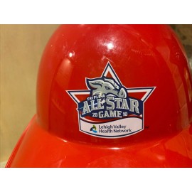 Lehigh Valley IronPigs(Phillies) All Star 2010 Youth Red Batting Popcorn Helmet