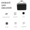 OHPHCALL Cosmetic Case Electronic Storage Travel Makeup Bag Large Locking