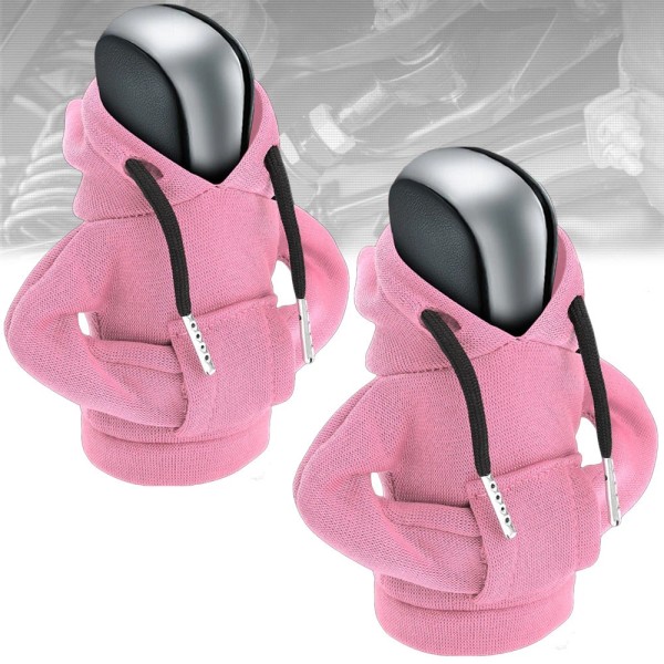 Generic 2x Universal Pink 5.2" X 4.5" Hoodie Style Shift