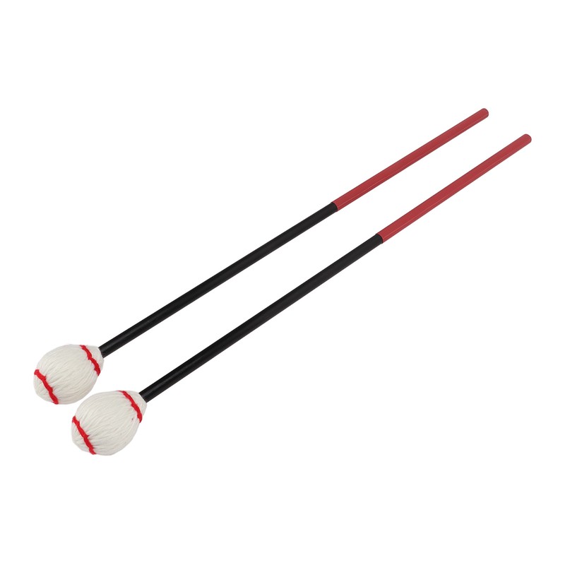 Marimba Mallet Xylophone Stick Hammer Wooden Handle Set Kit Instrument