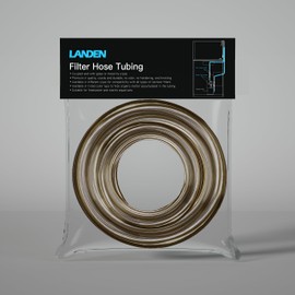 LANDEN Filter Hose Tubing for Aquarium Filter System, Connecting Canister Filter and Lily Pipe, PVC, Tinted Hose, 12/16mm 11.5ft (3.5m)