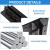 6 pcs T-Post Mounting Bracket, Stainless Steel T Post Target