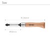 Opinel No.6 Folding Peeler - Outdoor Camp Kitchen and Picnic