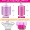 Hair Curlers Rollers, Cludoo 36Pcs Jumbo Big Hair Roller Sets