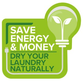 Beldray LA026996EU Wäscheleine Ausziehbar - 12m/39.3ft Einziehbare Anti Wicklungs Reise Wäscheleine, Wandmontierter für drinnen und draußen, platzsparend für Badezimmer, Camping, Garten oder Reise