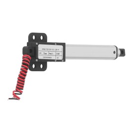 Mini Electric Linear Actuator, Micro Linear Actuator 12V, 150N Stroke 75mm Aluminum Mini Motion Actuator Multi Protection for Robot Linear Drive, Industrial (With Bracket)