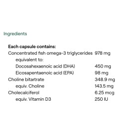 Eagle DHA + Choline 90 Capsules
