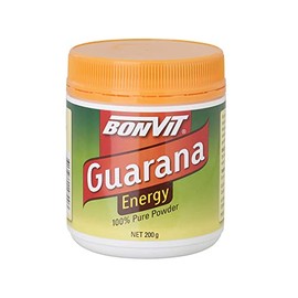Bonvit 100 Percent Pure Guarana Energy Powder 200 g, 200 grams