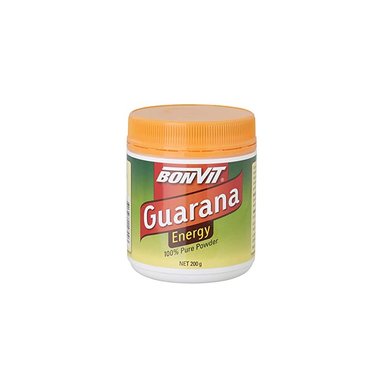 Bonvit 100 Percent Pure Guarana Energy Powder 200 g, 200