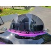 Sled Shields 10" DARK TINT windshield compatible with Harley Davidson