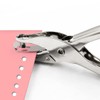 FsGrg Stainless Steel Handheld Punch Single Hole Easily Print Up
