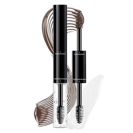 Erinde Gel de Cejas Doble Cabezal, Tinte de Cejas con Gel Fijador Transparente 2 en 1, Duradero Resistente al Agua, No Mancha ni Se Desprende,...     