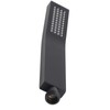 Matte Black Brass Chromeplated Handheld Shower Head Bathroom Sprayer Handshower
