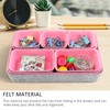 Newthinking Desk Drawer Organiser Trays, 8 Pack Square Organizer Box