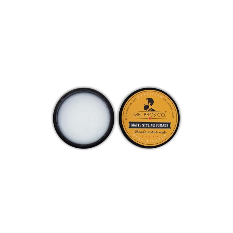Mel Bros Matte Styling Pomade Pomada Acabado Mate Extra Fijación